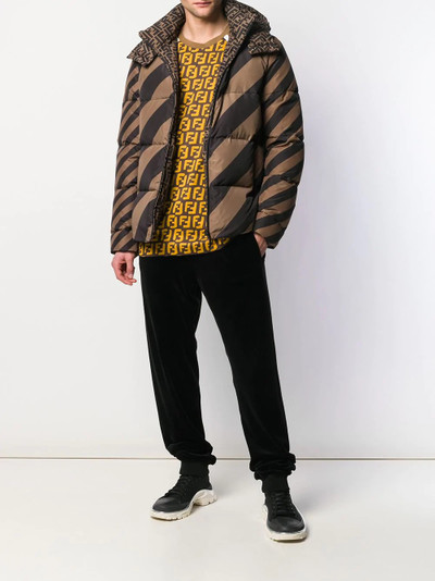 FENDI logo puffer jacket outlook