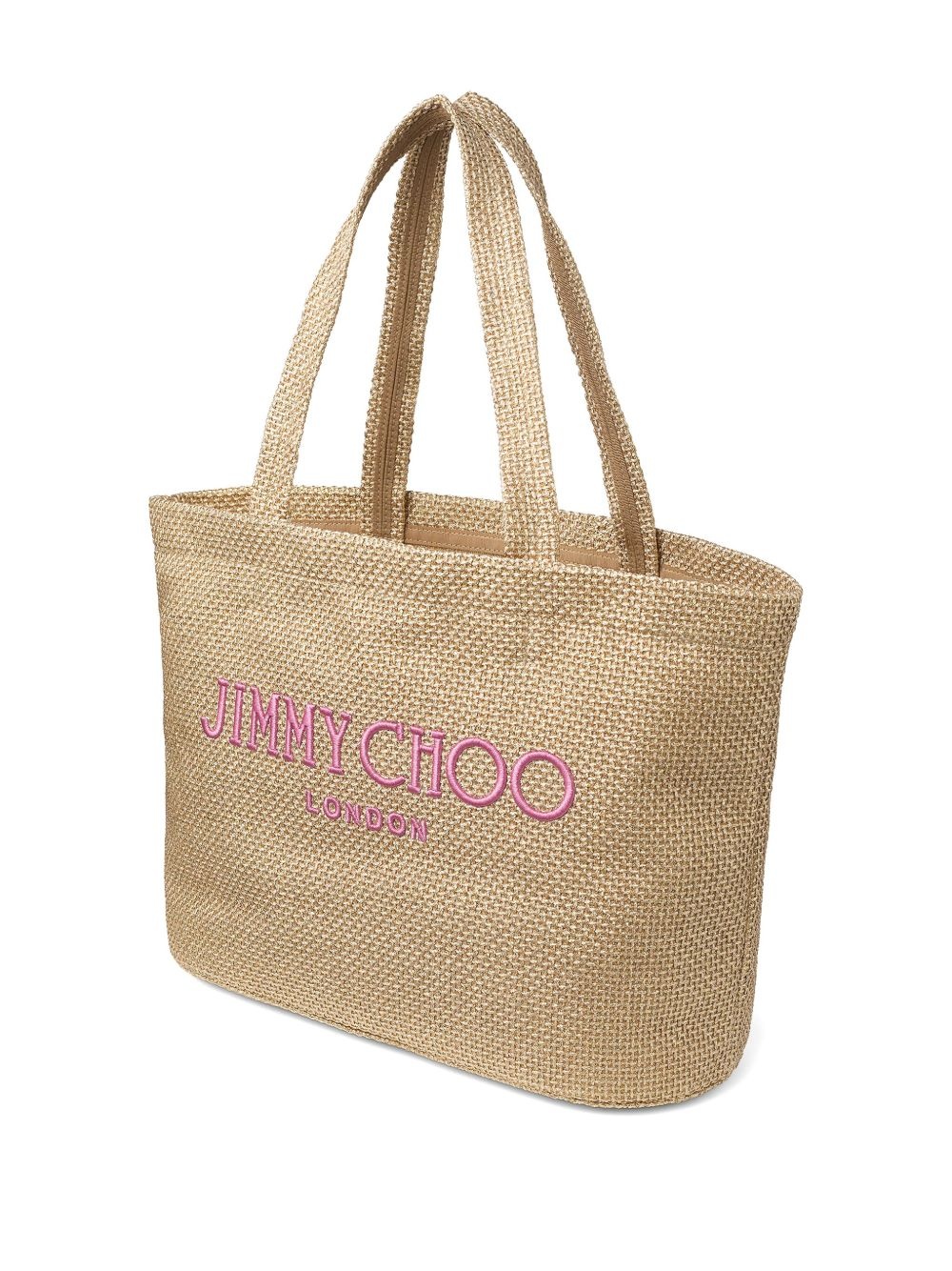 logo-embroidered tote bag - 3