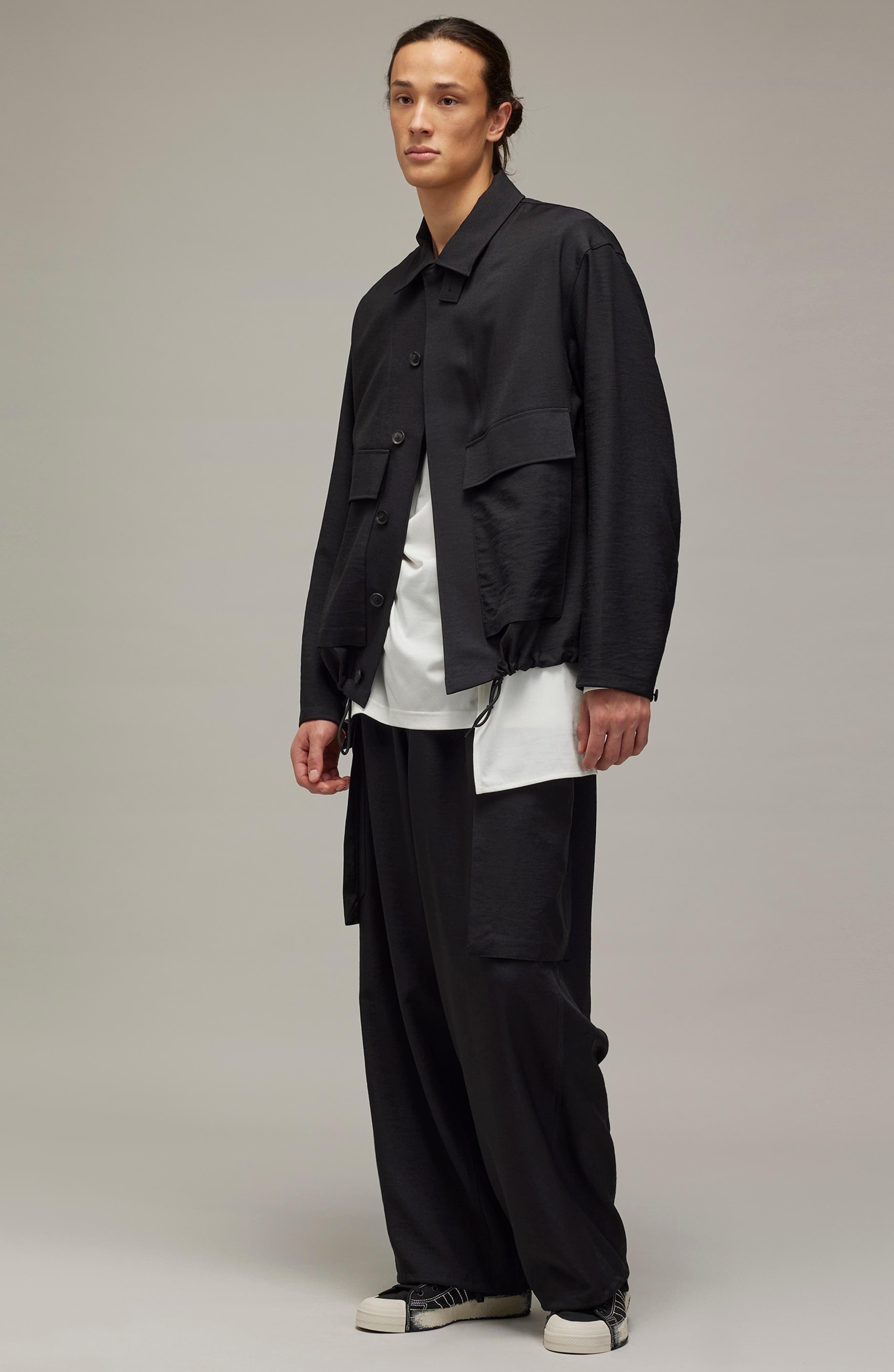 Y-3 Sport Uniform Coach's Jacket in Black at Nordstrom - 2