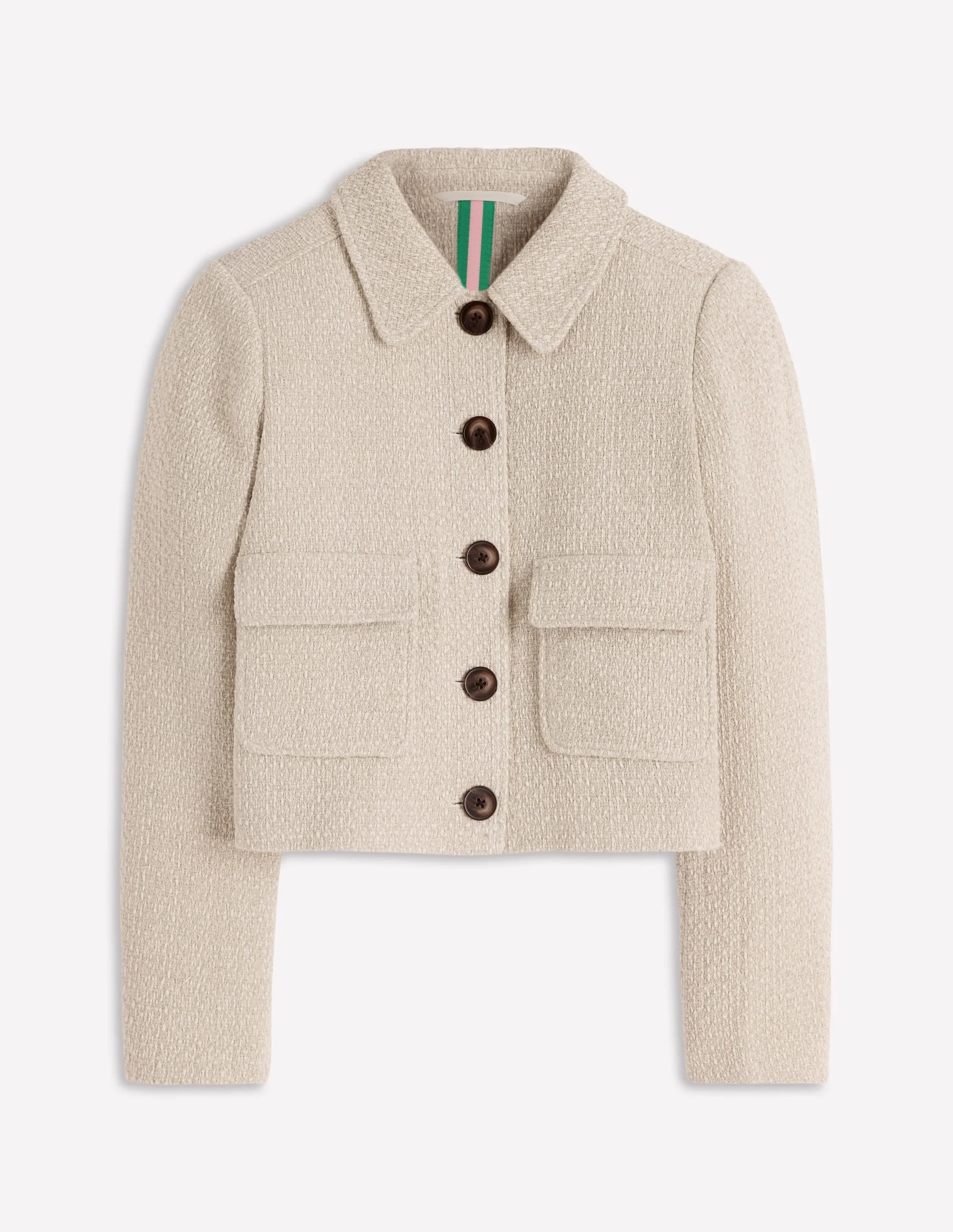 Lisburn Patch Pocket Jacket-Neutral - 1