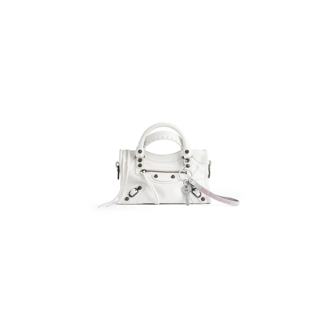 Women's Charm Balenciaga Strass in Smoke Grey/pink - 3