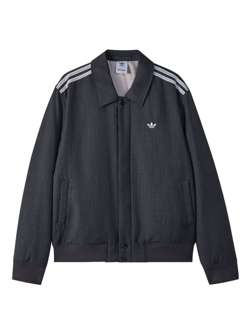 x Wales Bonner trefoil-logo jacket 1