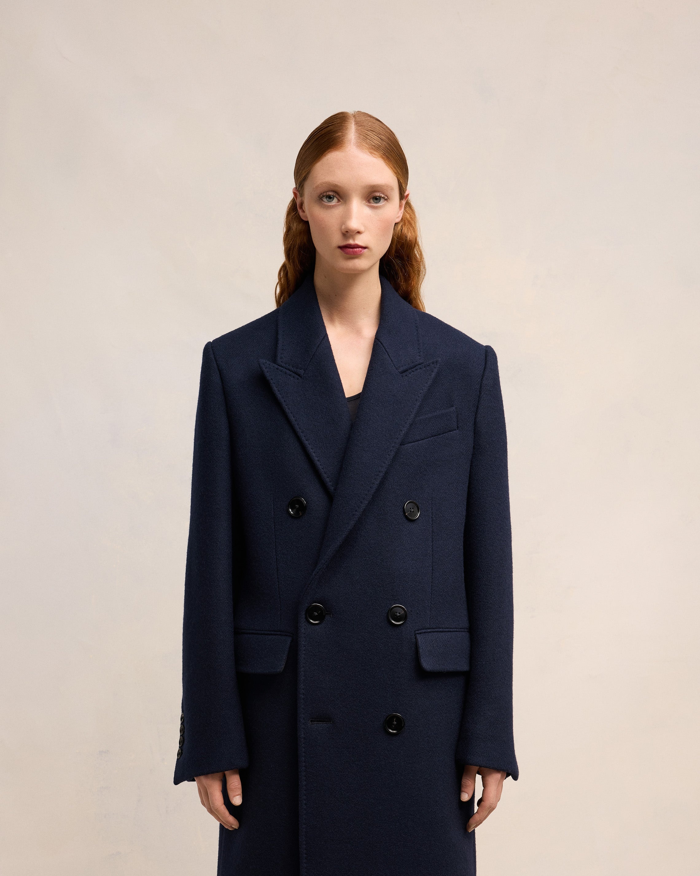 DOUBLE BREASTED COAT - 3