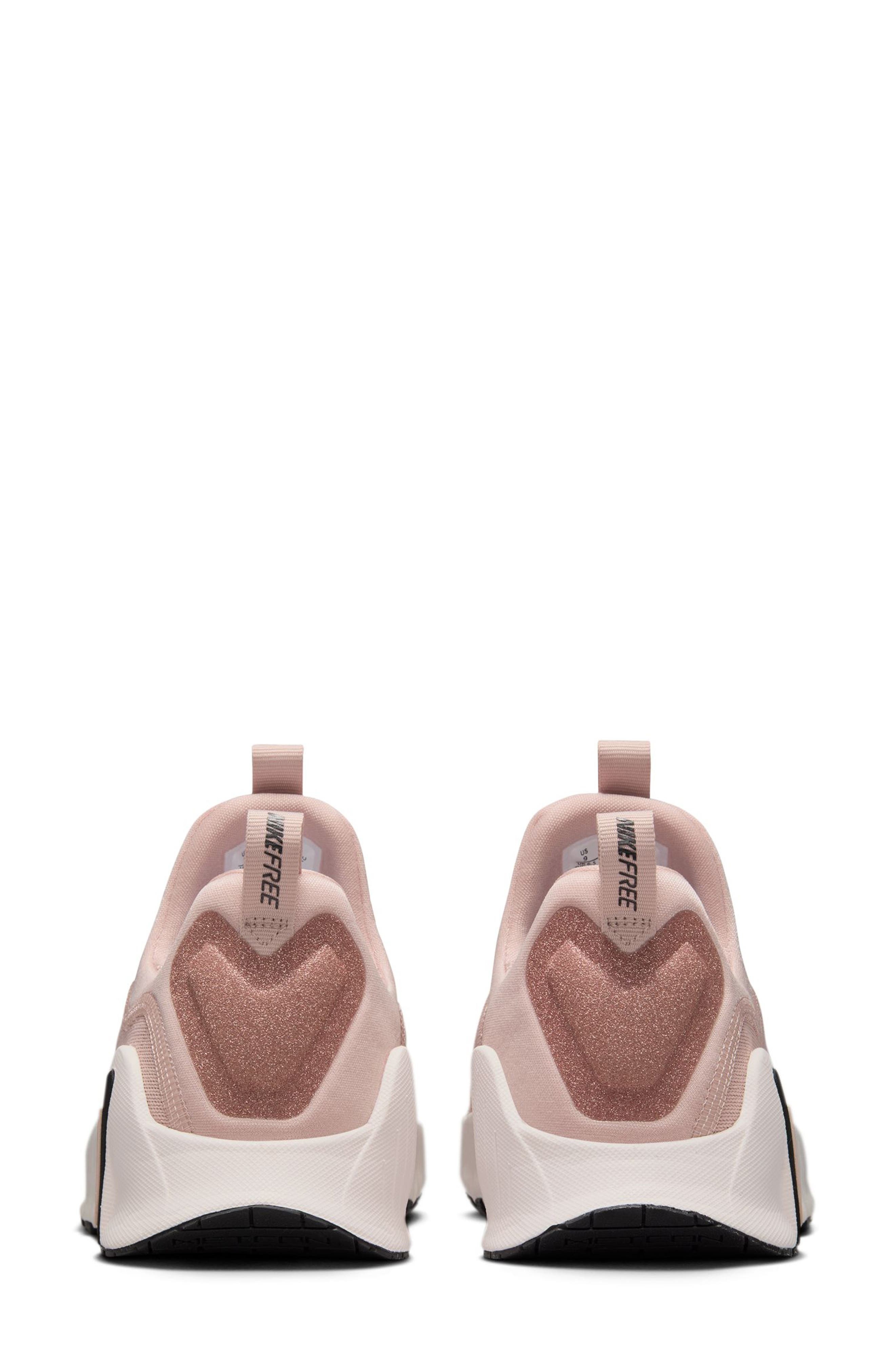 Nike Free Metcon 6 Training Shoe in Pink Oxford/Black/Soft Pink at Nordstrom - 5