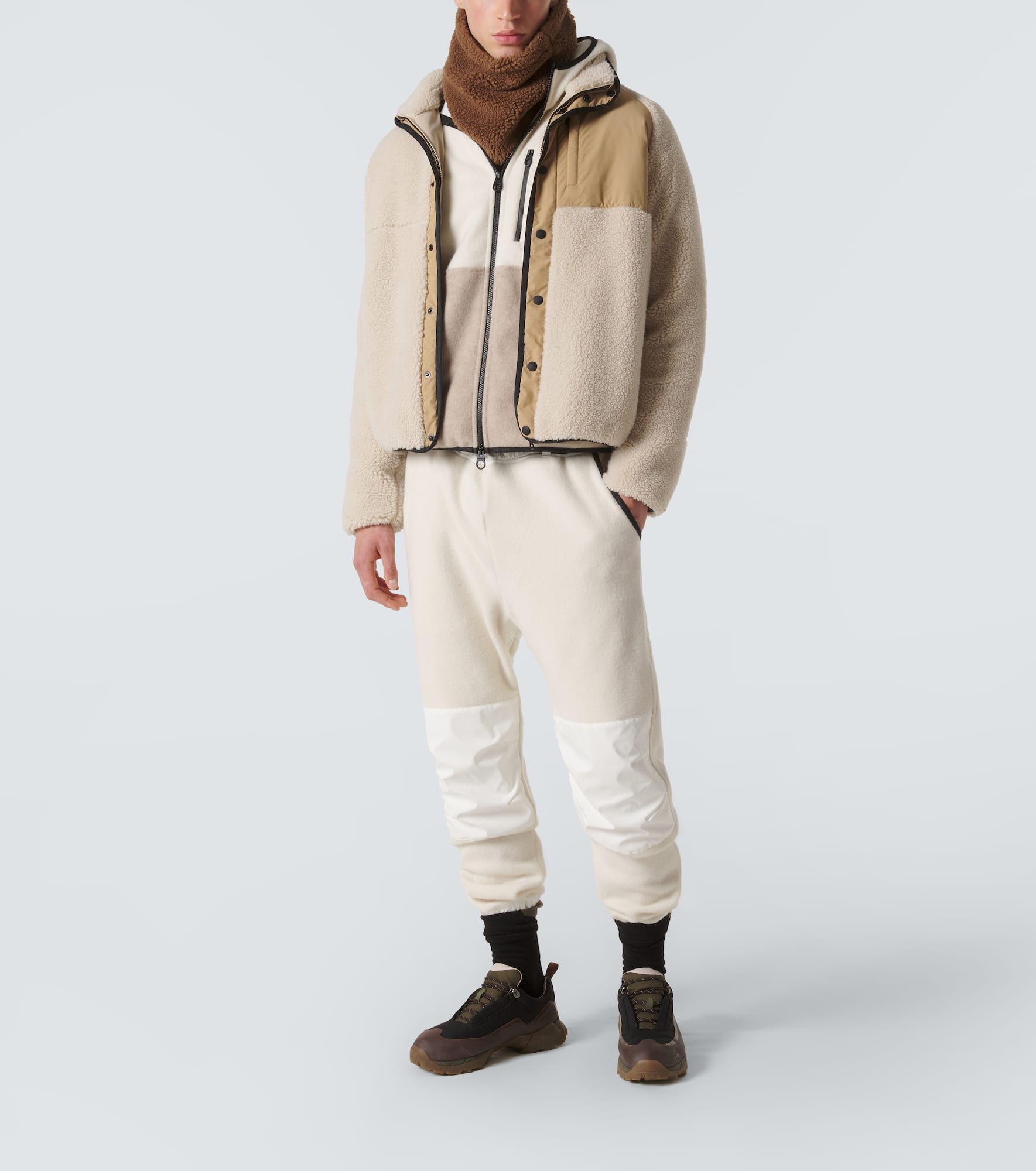 Cashmere and technical sweatpants - 2