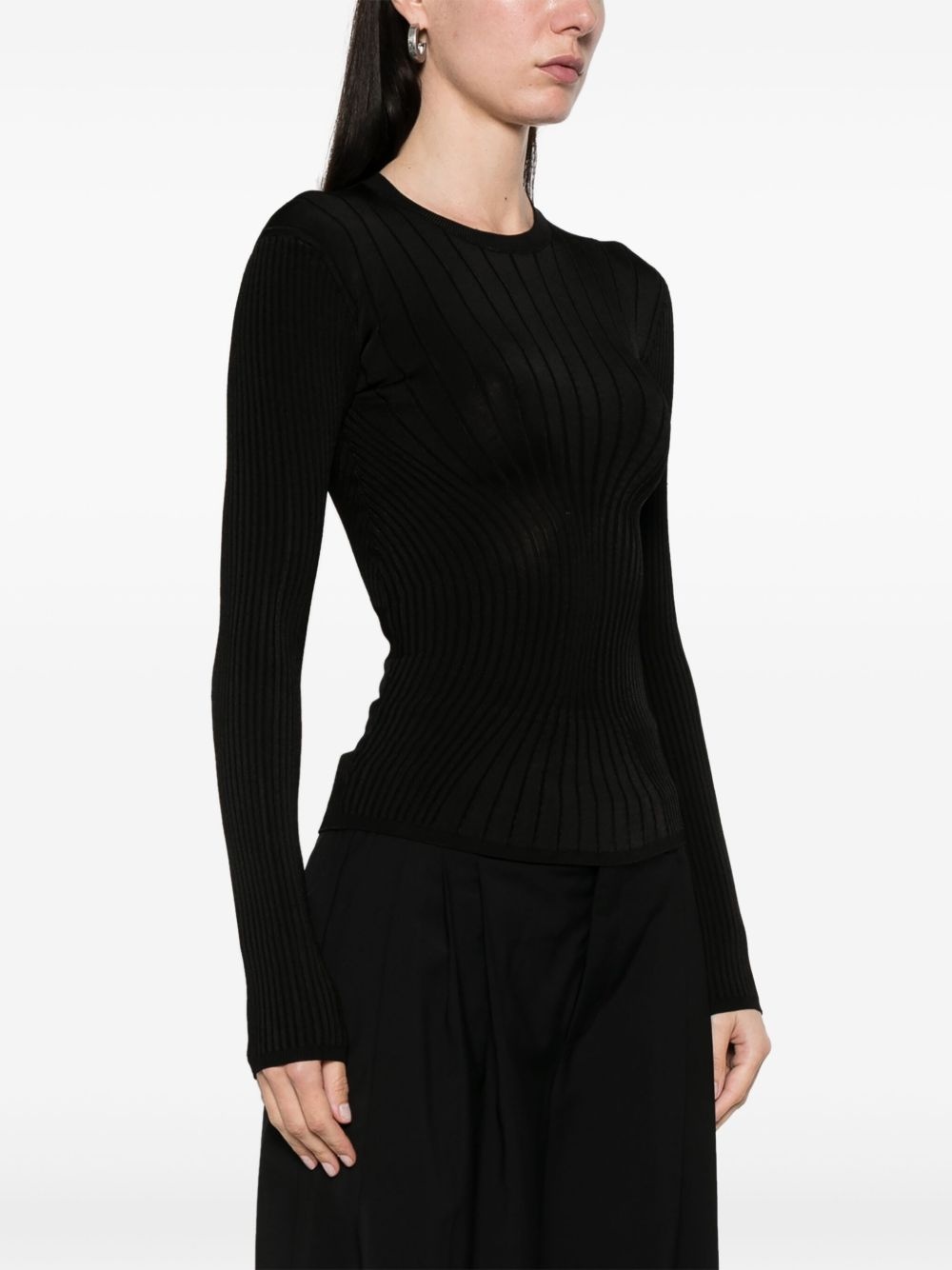 sculpting knit top - 3