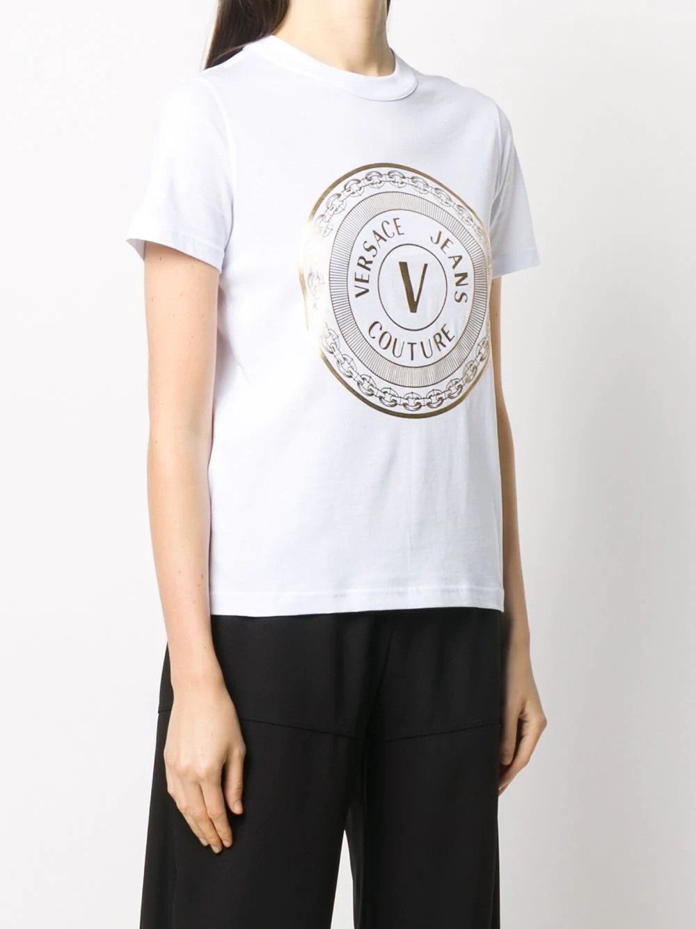 logo plaque T-shirt - 3