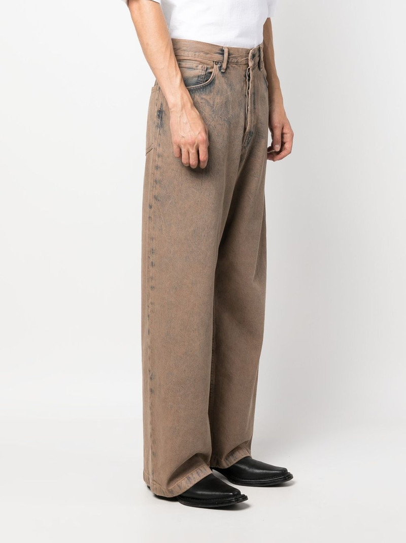 パンツ ACNE STUDIOS 1989 drago road 31x32 Acne Studios 1989 Drago Road wide-leg jeans | REVERSIBLE