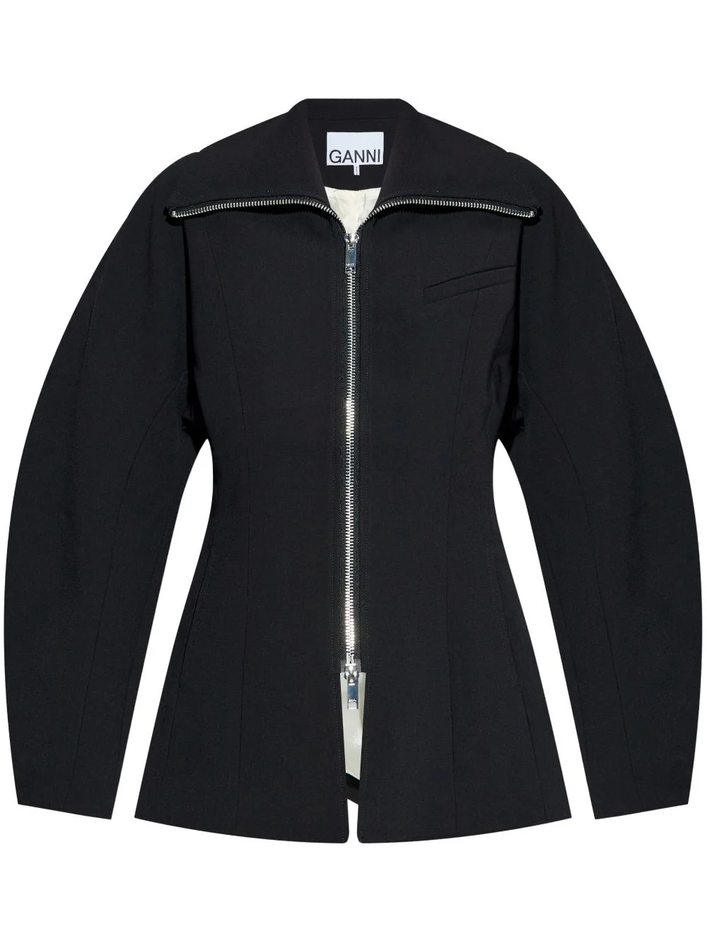The Bonded Crepe jacket - 1