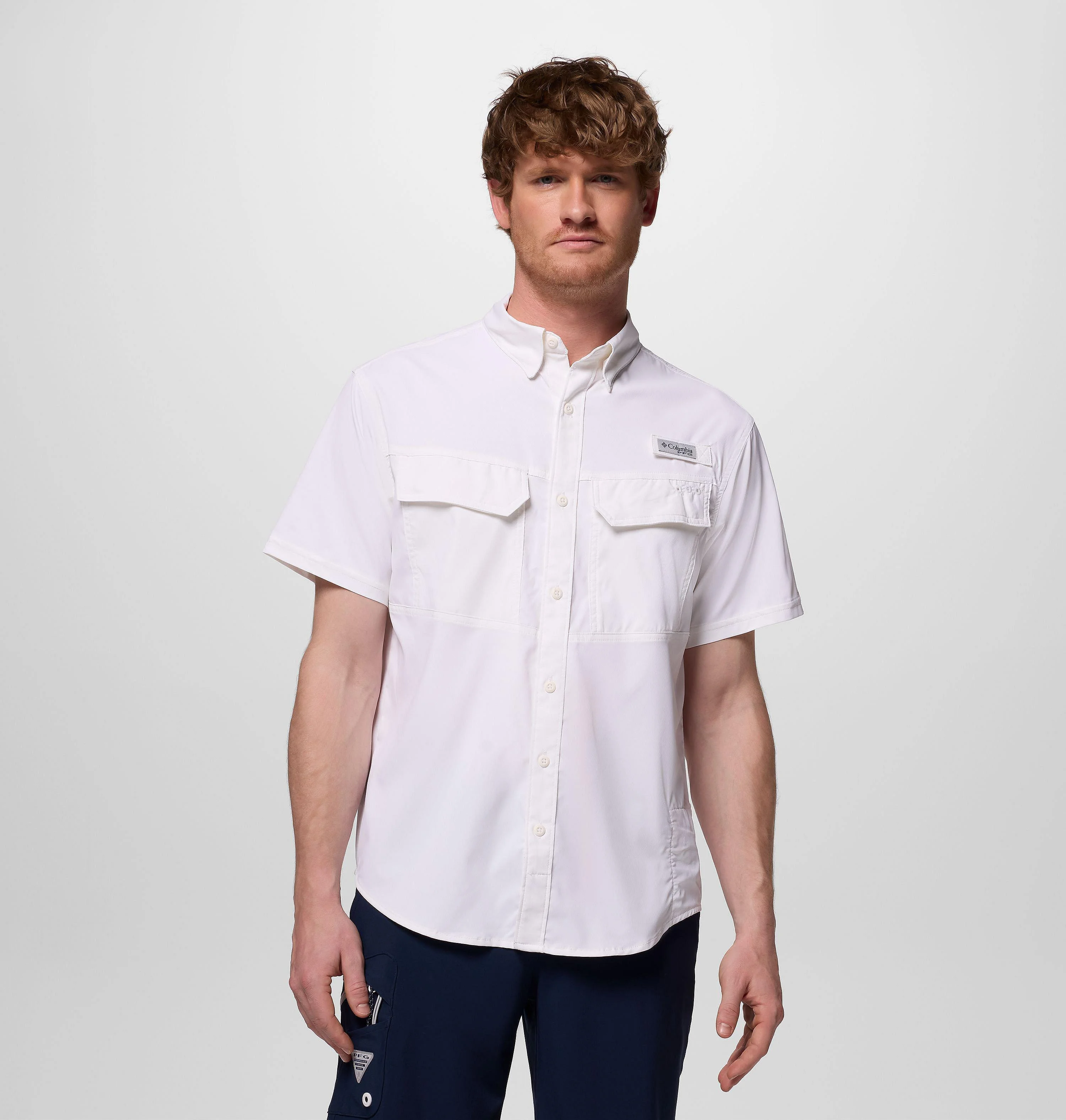 Men's PFG Skiff Guide II Short Sleeve Shirt - 1