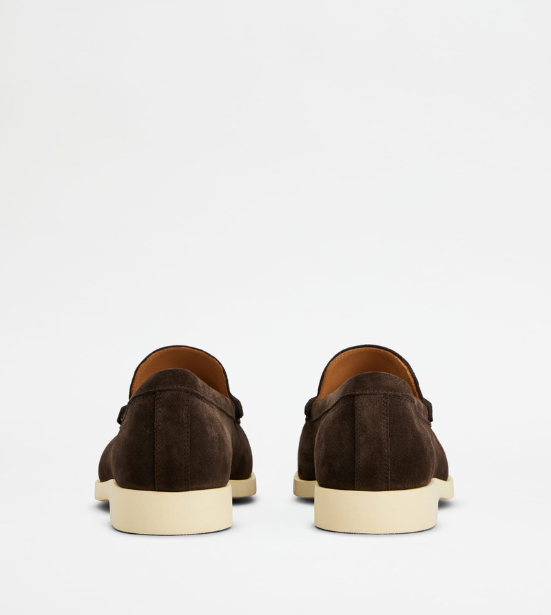 Tod's LOAFERS IN SUEDE - BROWN outlook