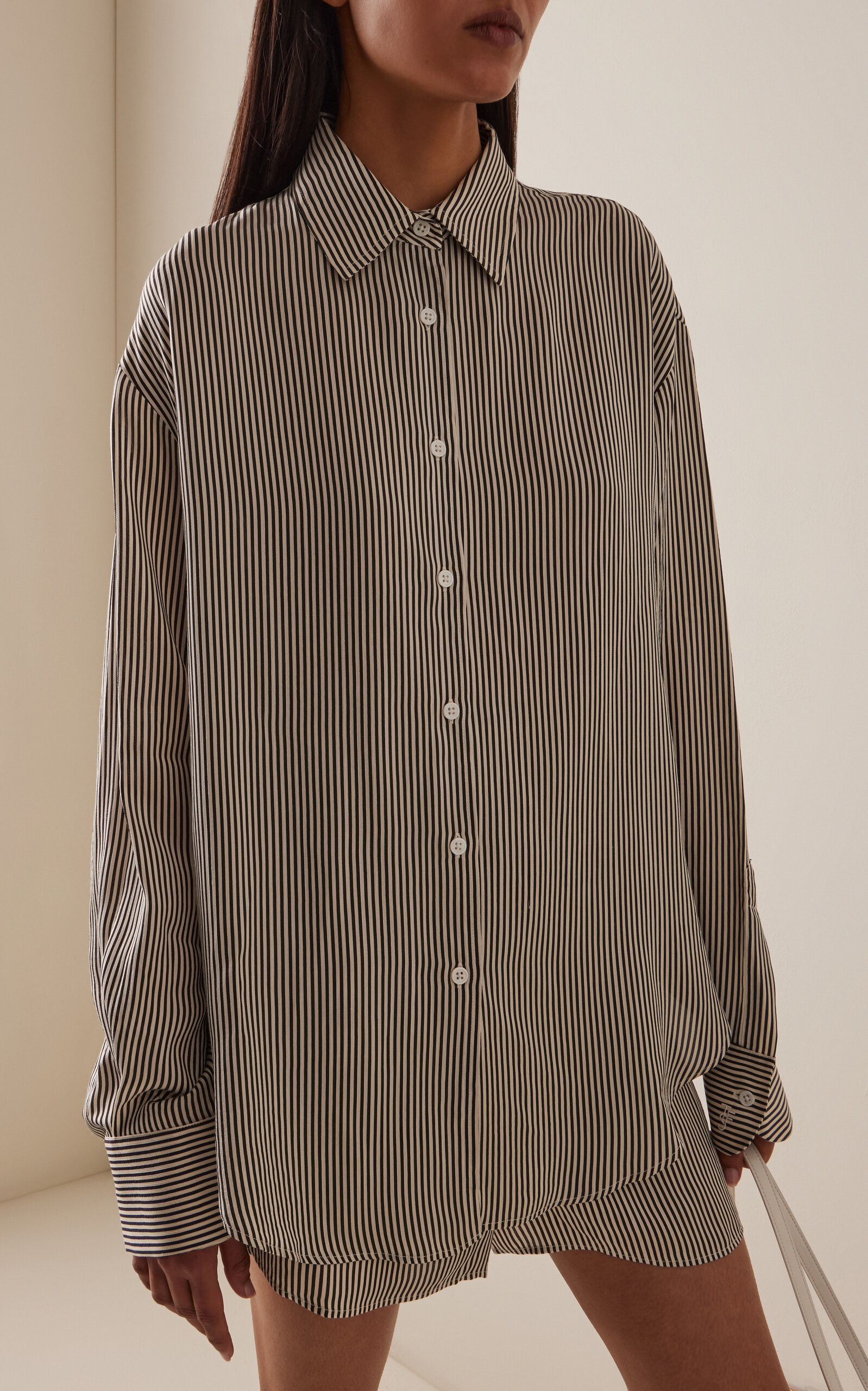 Lui Silk Shirt stripe - 2