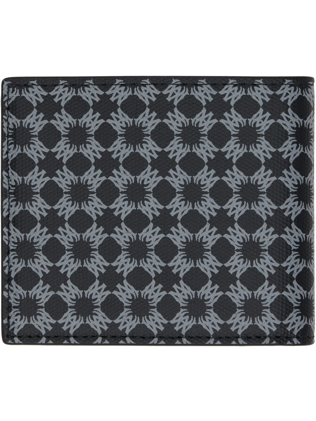 Black MA Quad Bifold Wallet - 2