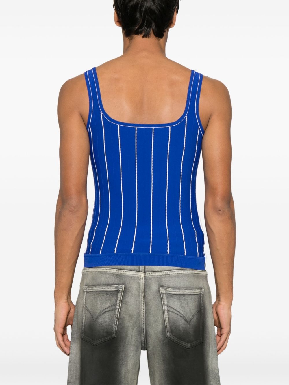 logo-print vest - 4
