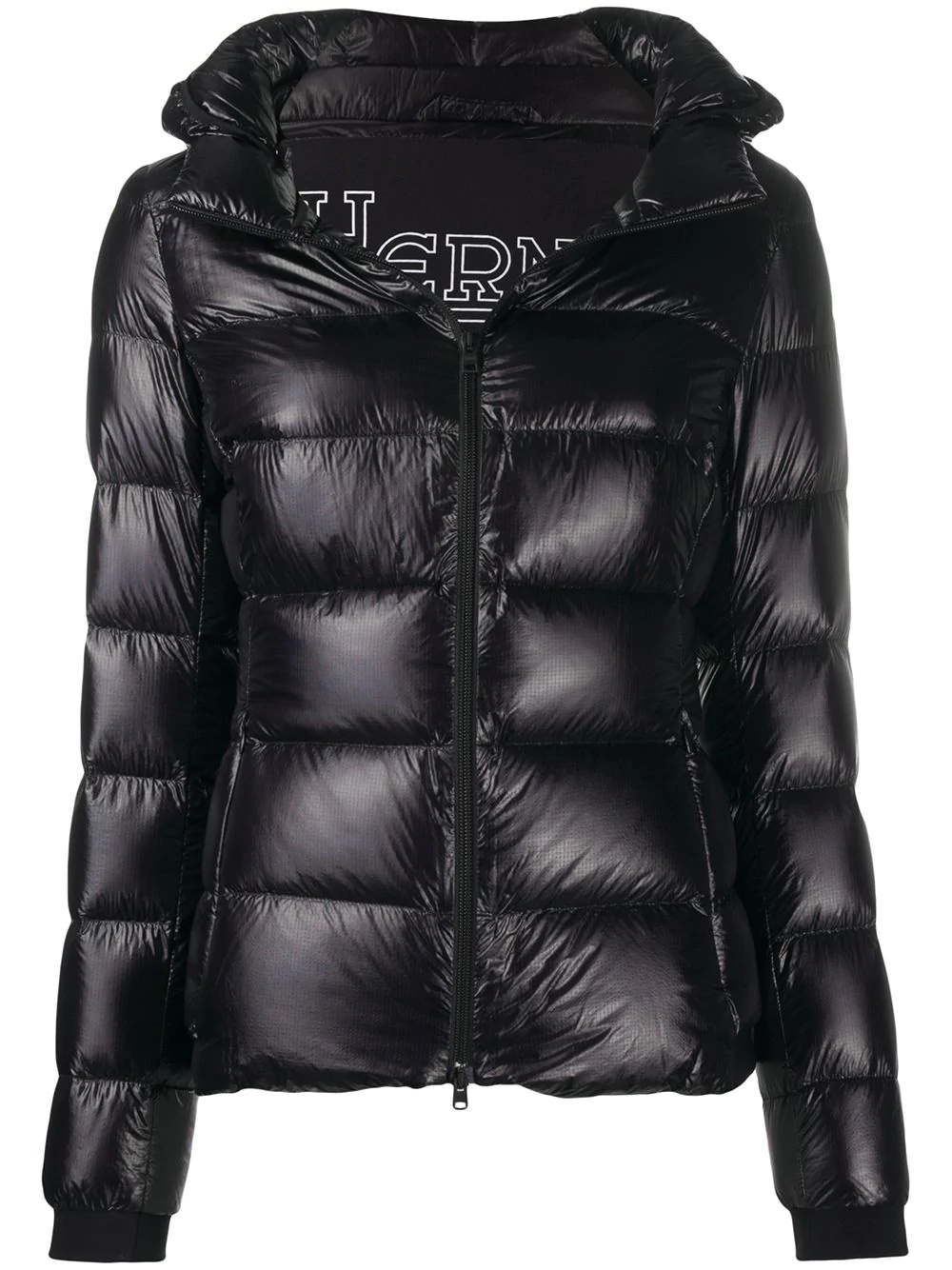 padded hooded jacket - 1