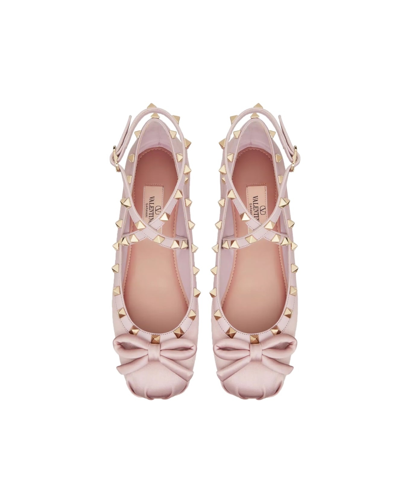 Satin "rockstud" Ballerina - 2