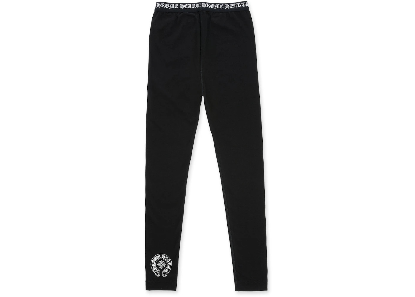 Chrome Hearts Logo Leggings Black - 2