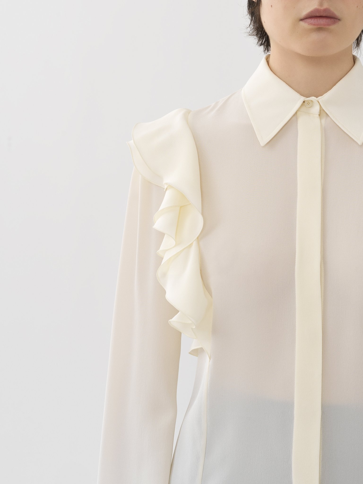 RUFFLED BLOUSE - 6