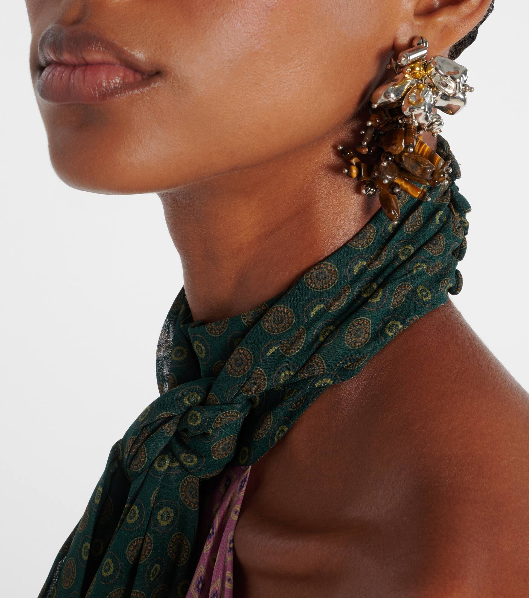 Beaded earrings - 6