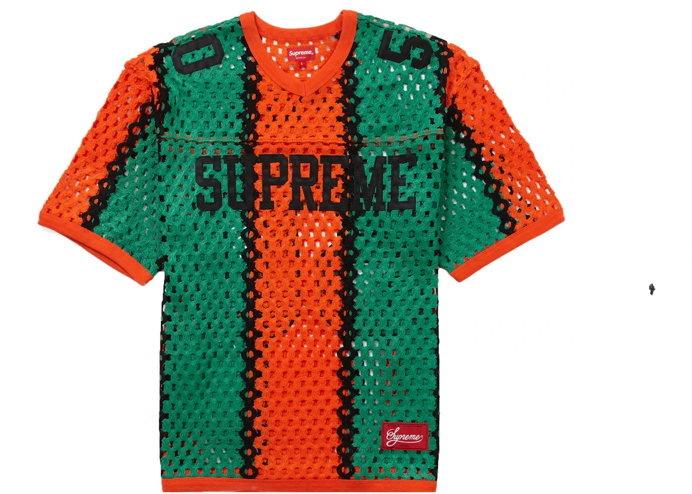 Supreme Supreme Crochet Football Jersey Orange - SS23KN13 ORANGE