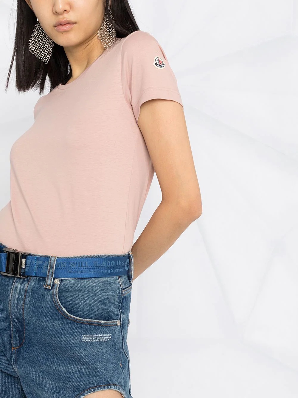 logo patch T-shirt - 3