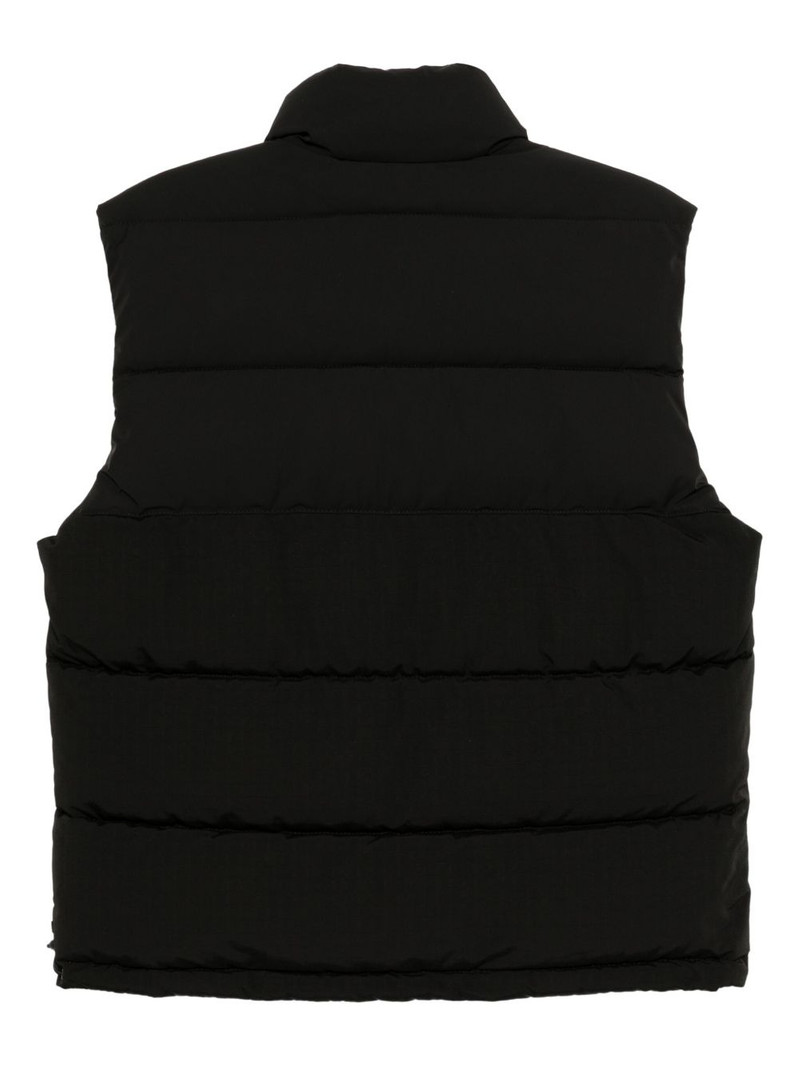 HUGO logo-patched gilet outlook