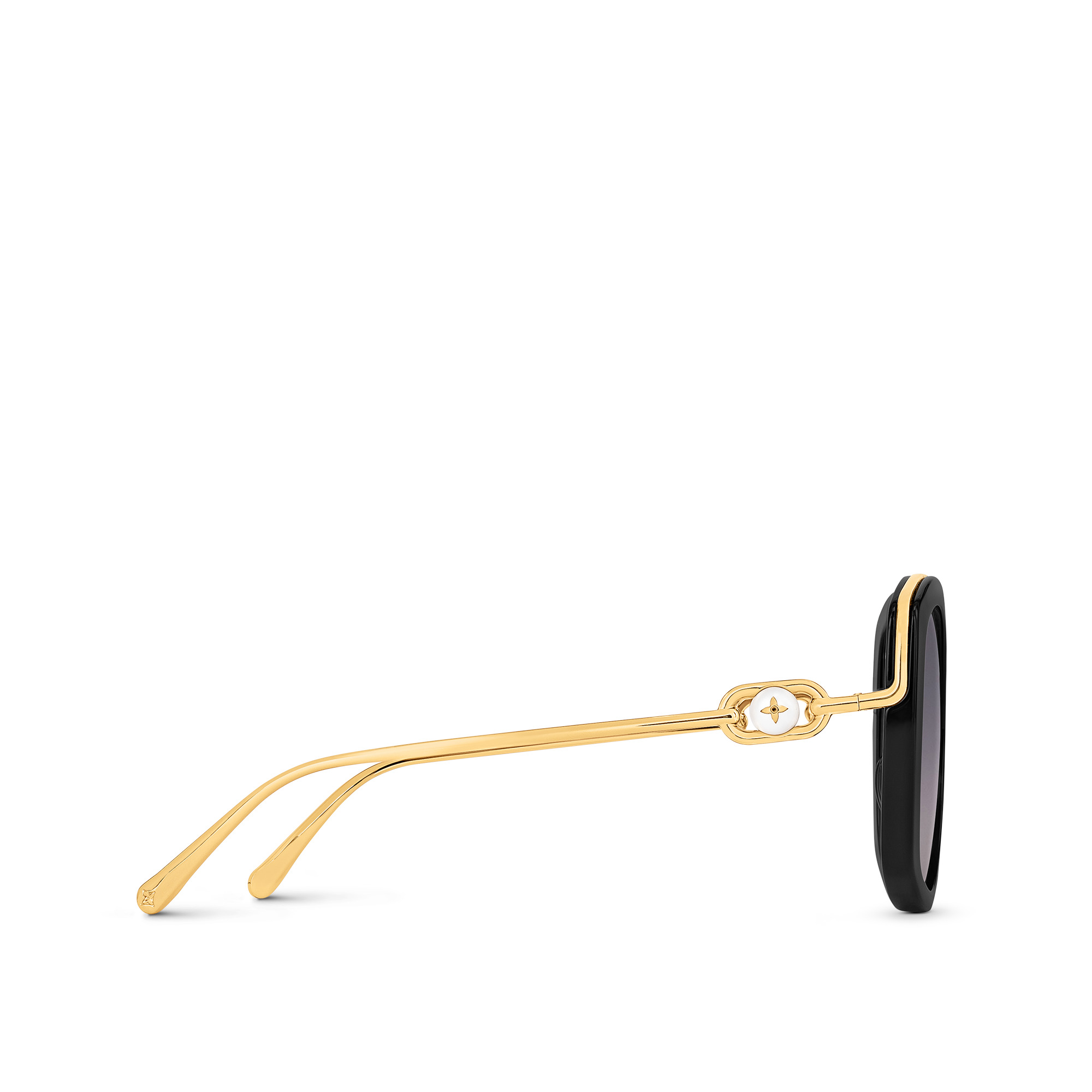 LV Monogram Pearl Square Sunglasses - 3