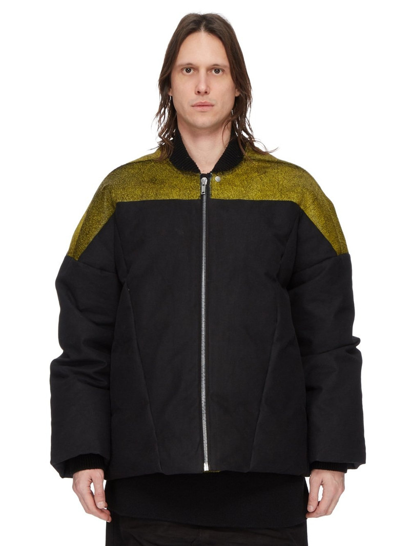 Calf Hair-Trimmed Cotton-Canvas Down Jacket 1