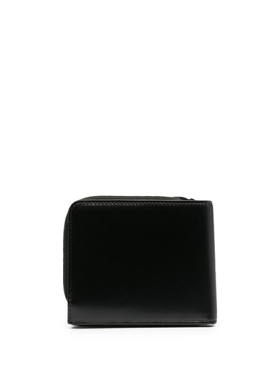 SAINT LAURENT logo-plaque leather wallet outlook