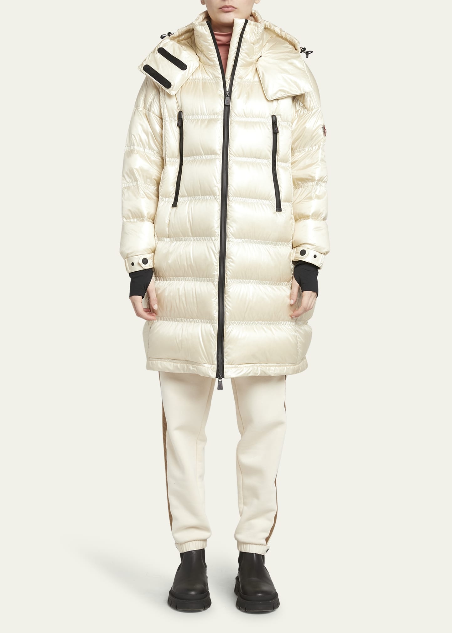 Rochelairs Long Parka Jacket - 2