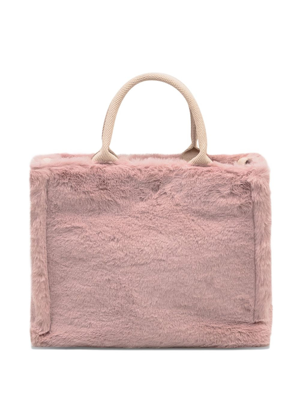 faux-fur tote bag - 2