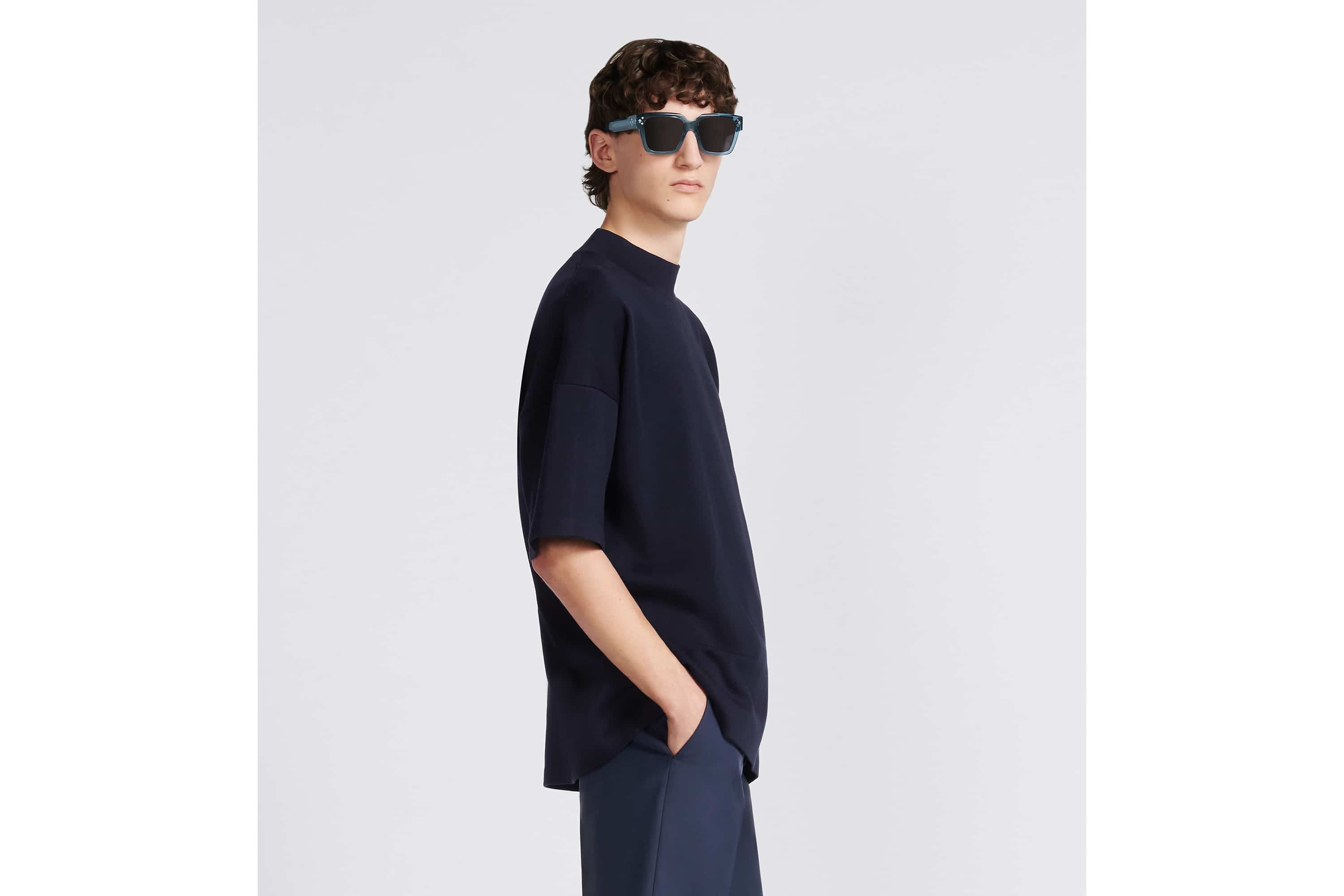 CD Diamond Oversized Short-Sleeved Sweater - 5