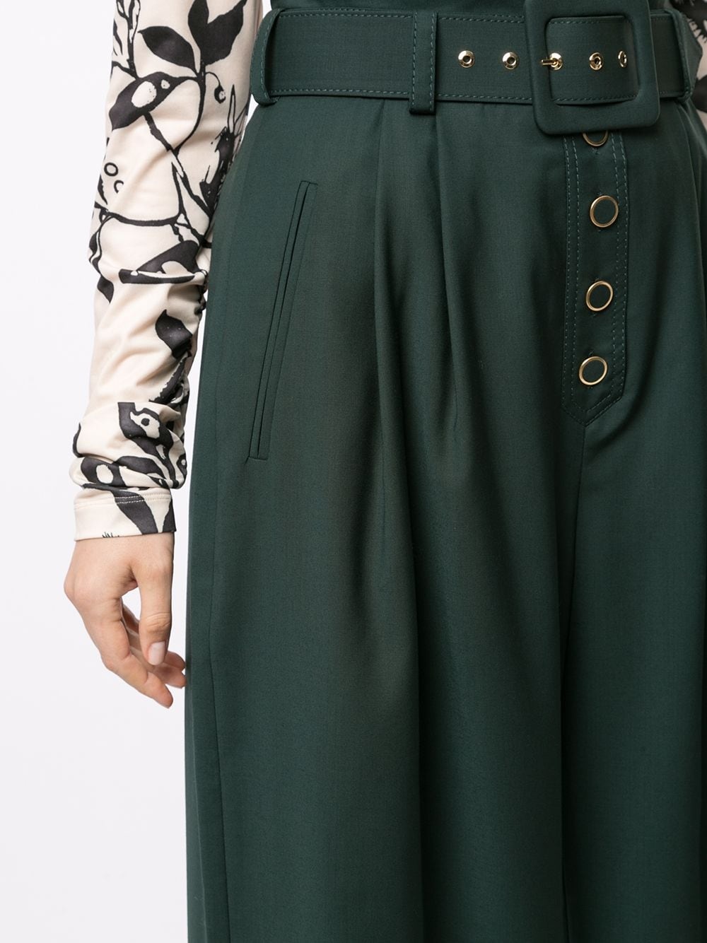 tailored palazzo pants  - 5