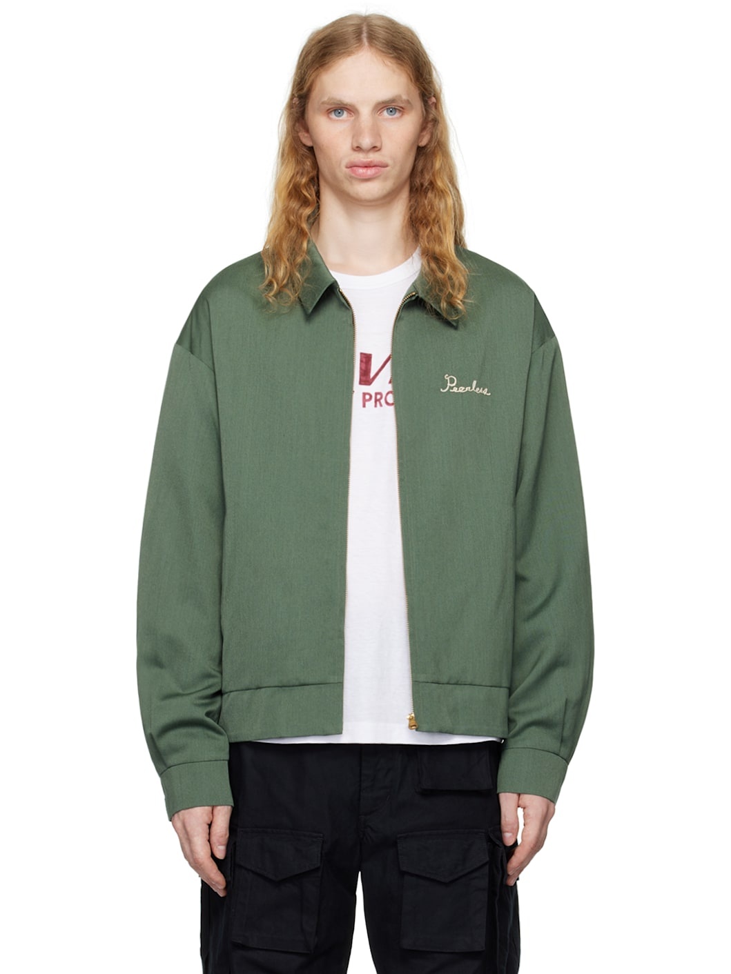 visvim Green Alcan Jacket | REVERSIBLE