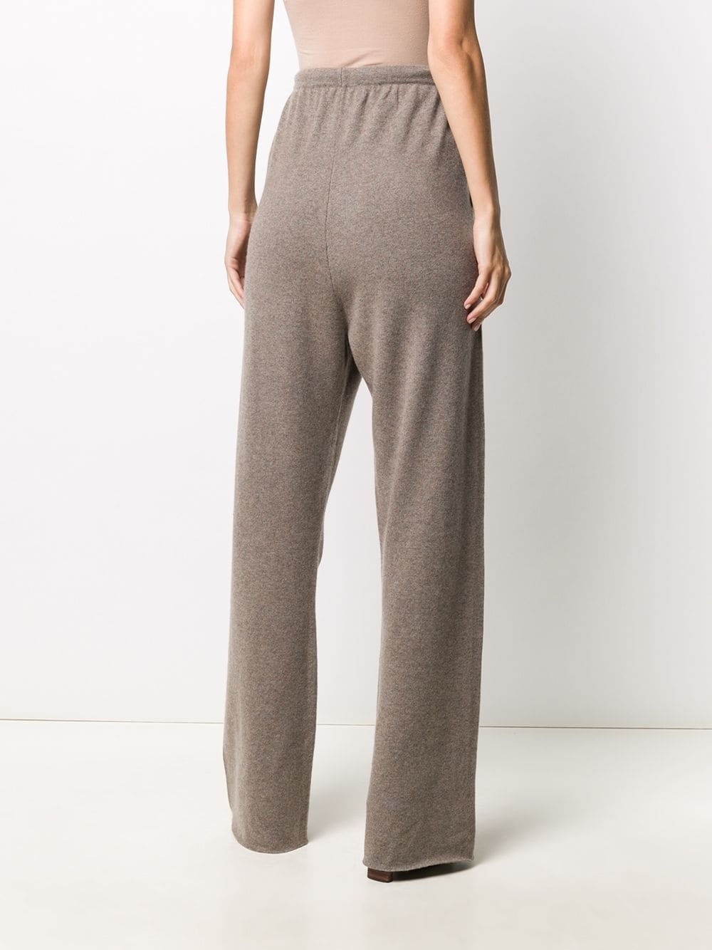 cashmere drawstring trousers - 4