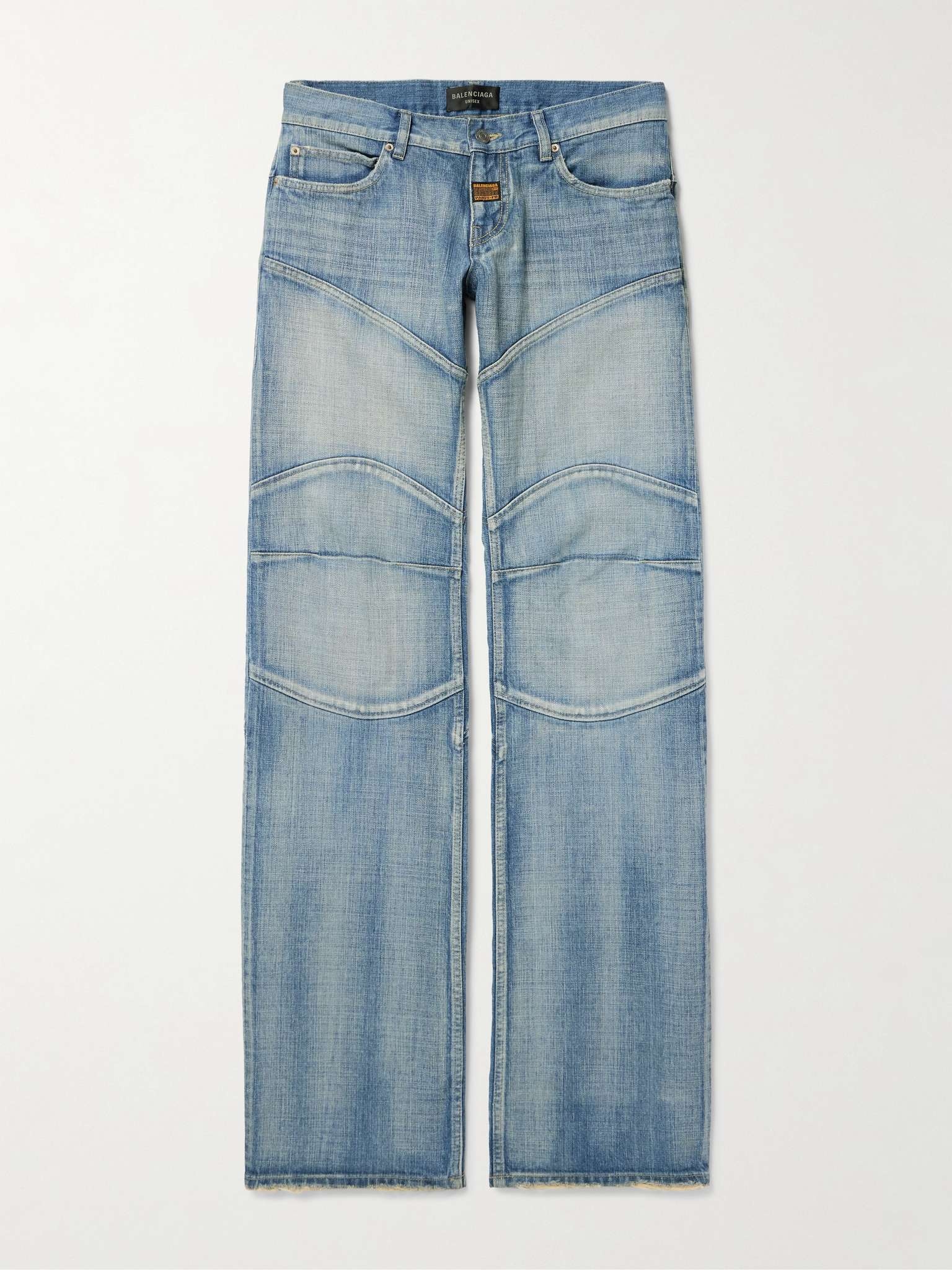 【バレンシアガ】 Denim - Straight-Leg Jeans デニム・ジーパン BALENCIAGA Straight-Leg Panelled Jeans | REVERSIBLE