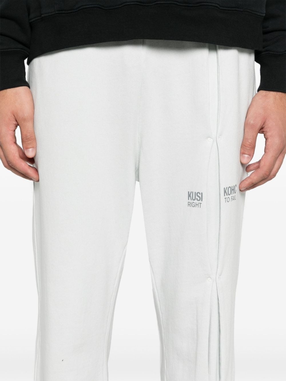 logo-print sweatpants - 6