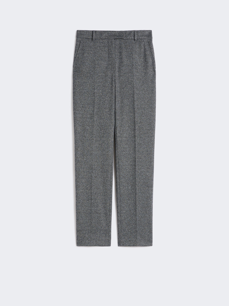 NEGUS Cigarette-fit jersey trousers 1