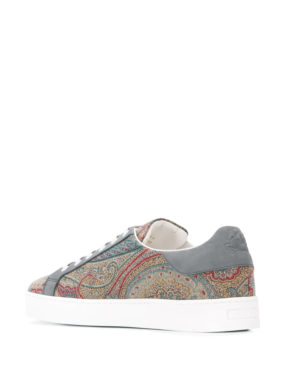 paisley print sneakers - 3