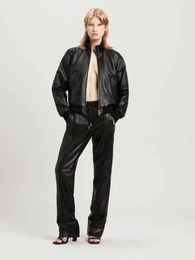 Palm Angels LEATHER TRACK PANTS outlook