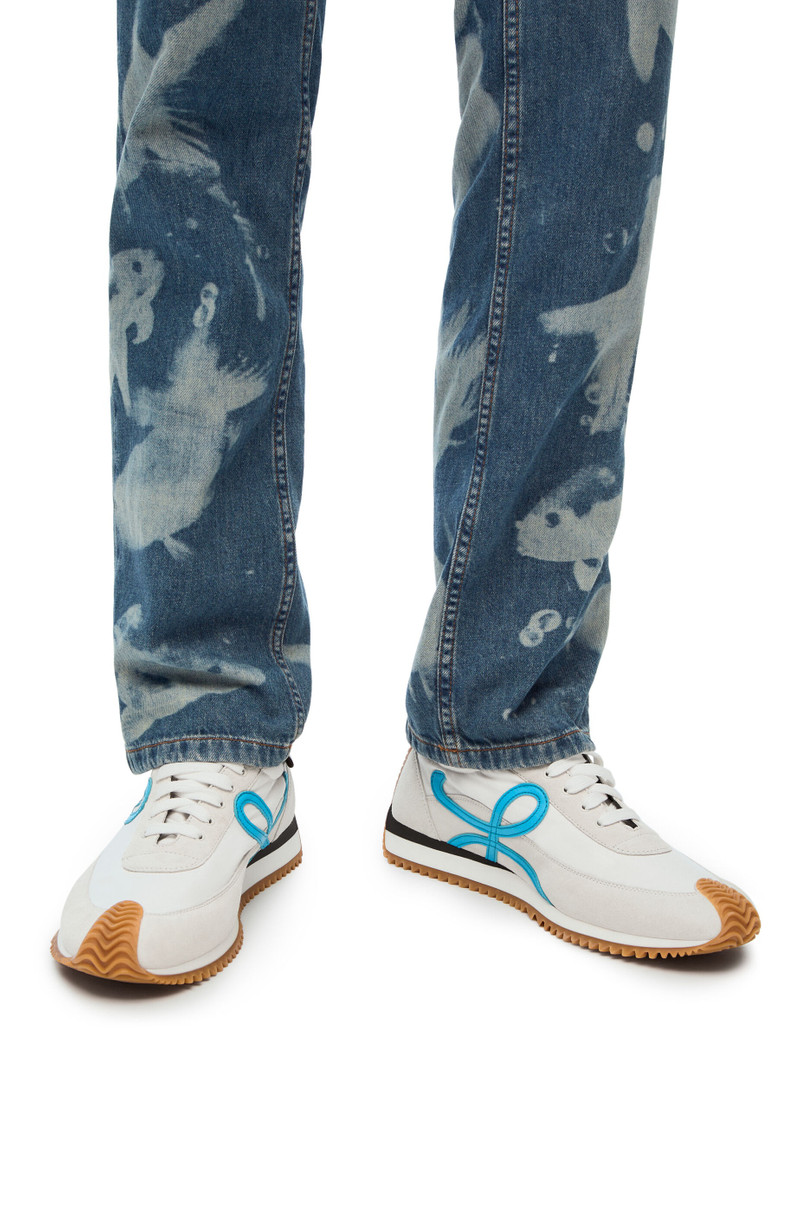 Loewe Flow runner in nylon and calfskin outlook