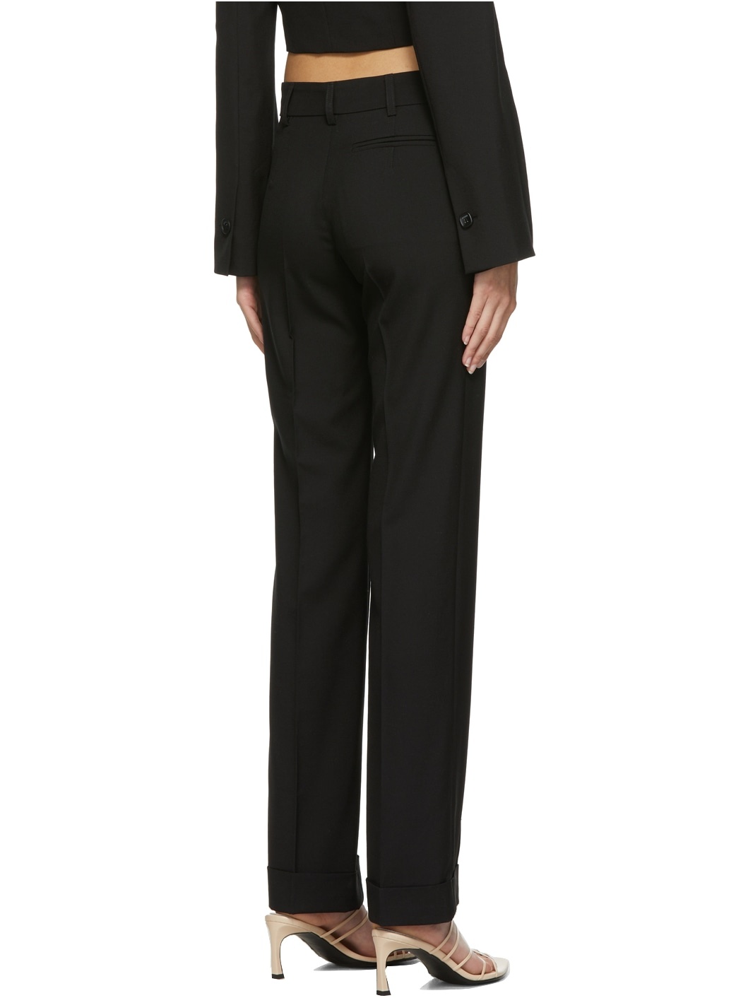 Black 'Le Pantalon Fresa' Trousers - 3