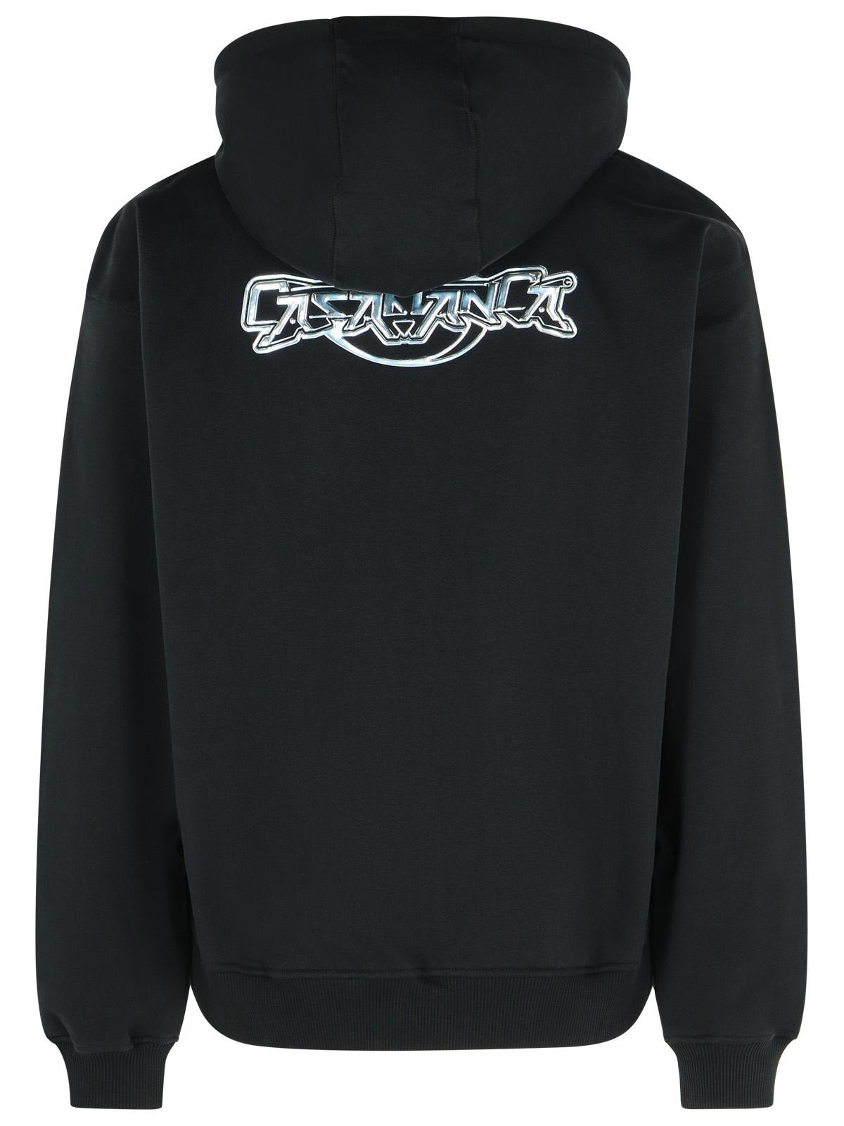 Casablanca Black Cotton Sweatshirt Men - 3