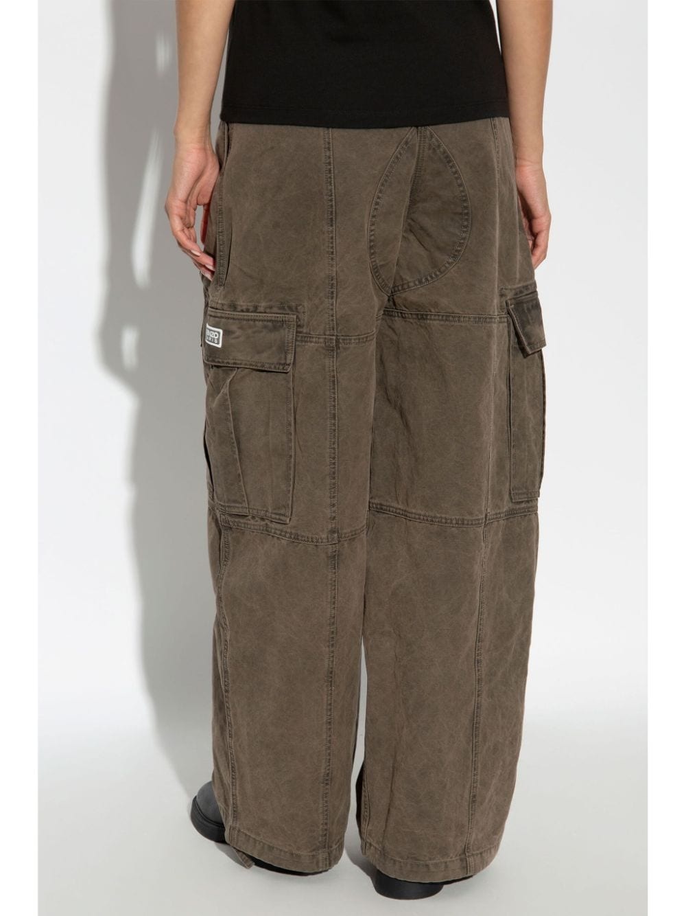 cotton cargo pants - 4