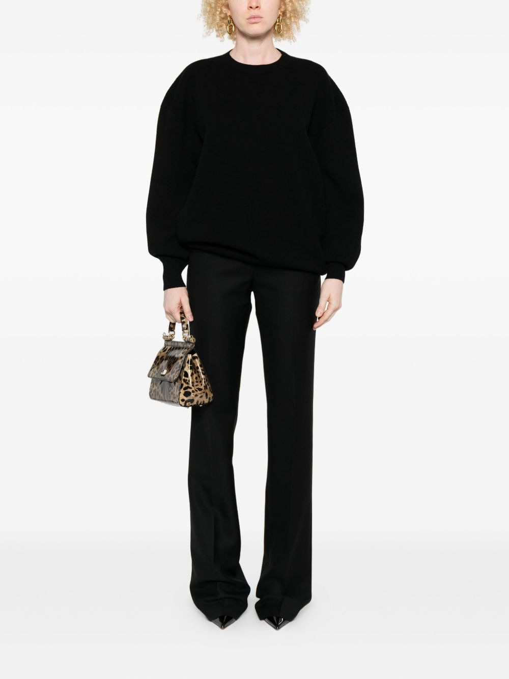 pressed-crease tailored trousers - 2