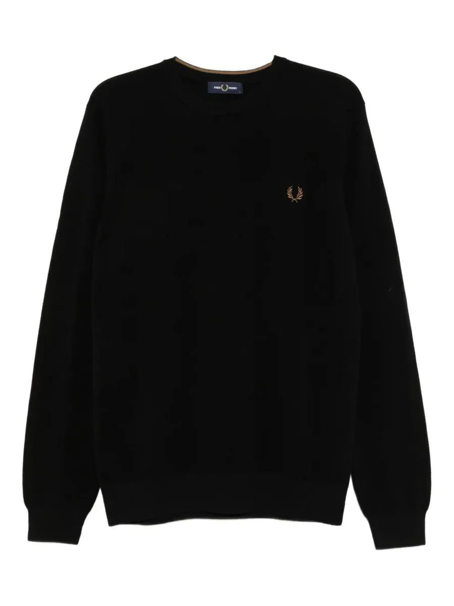 Fred Perry "" Pique Stitch Jumper Clothing - 1