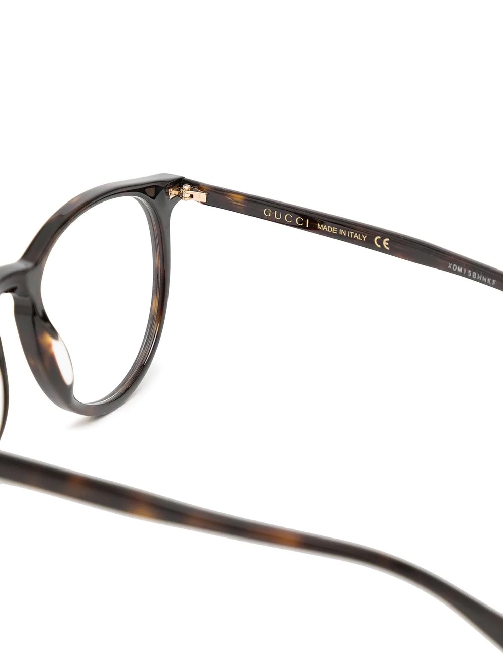 tortoiseshell round-frame glasses - 3