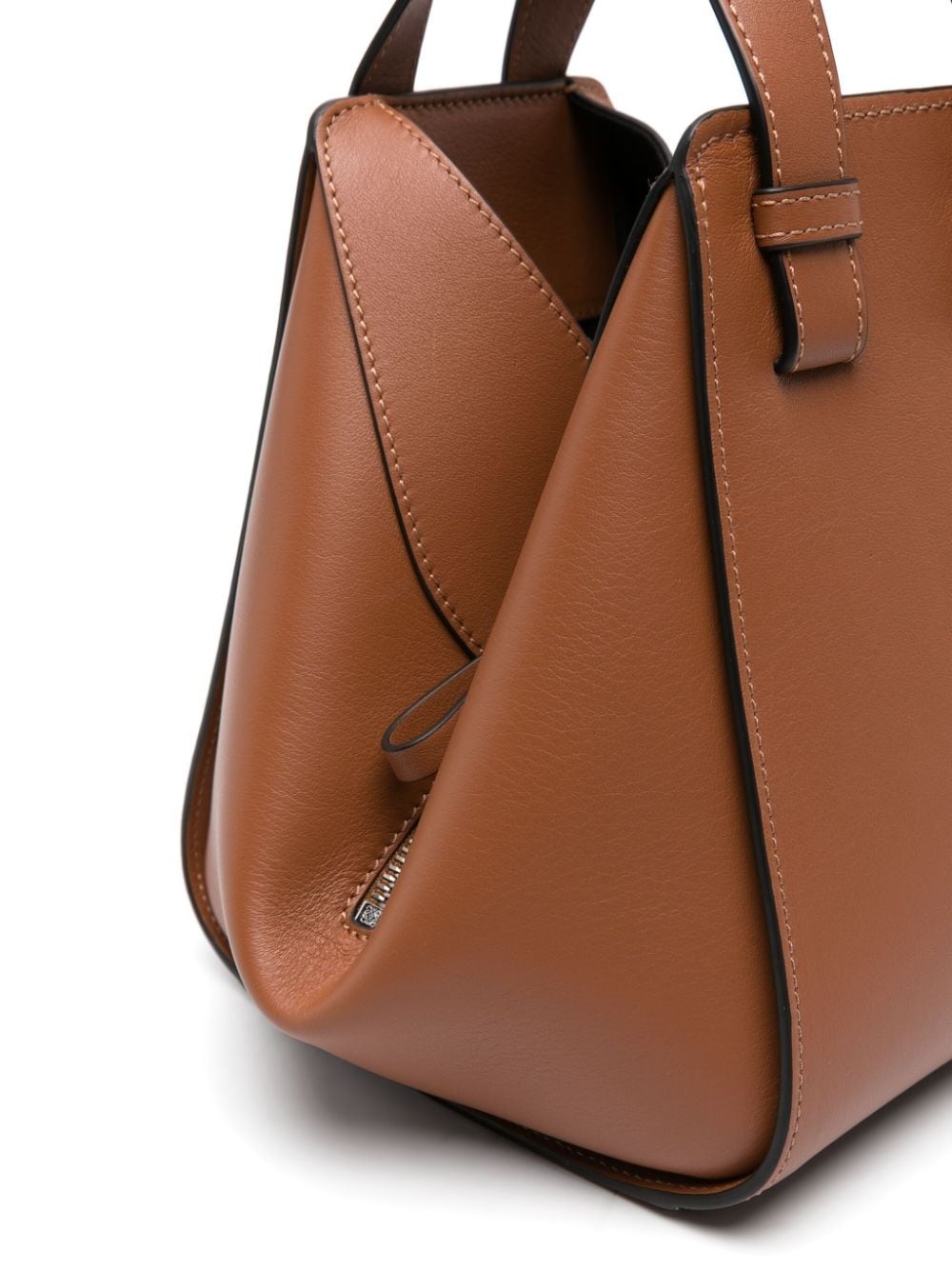 Compact Hammock leather tote bag - 4