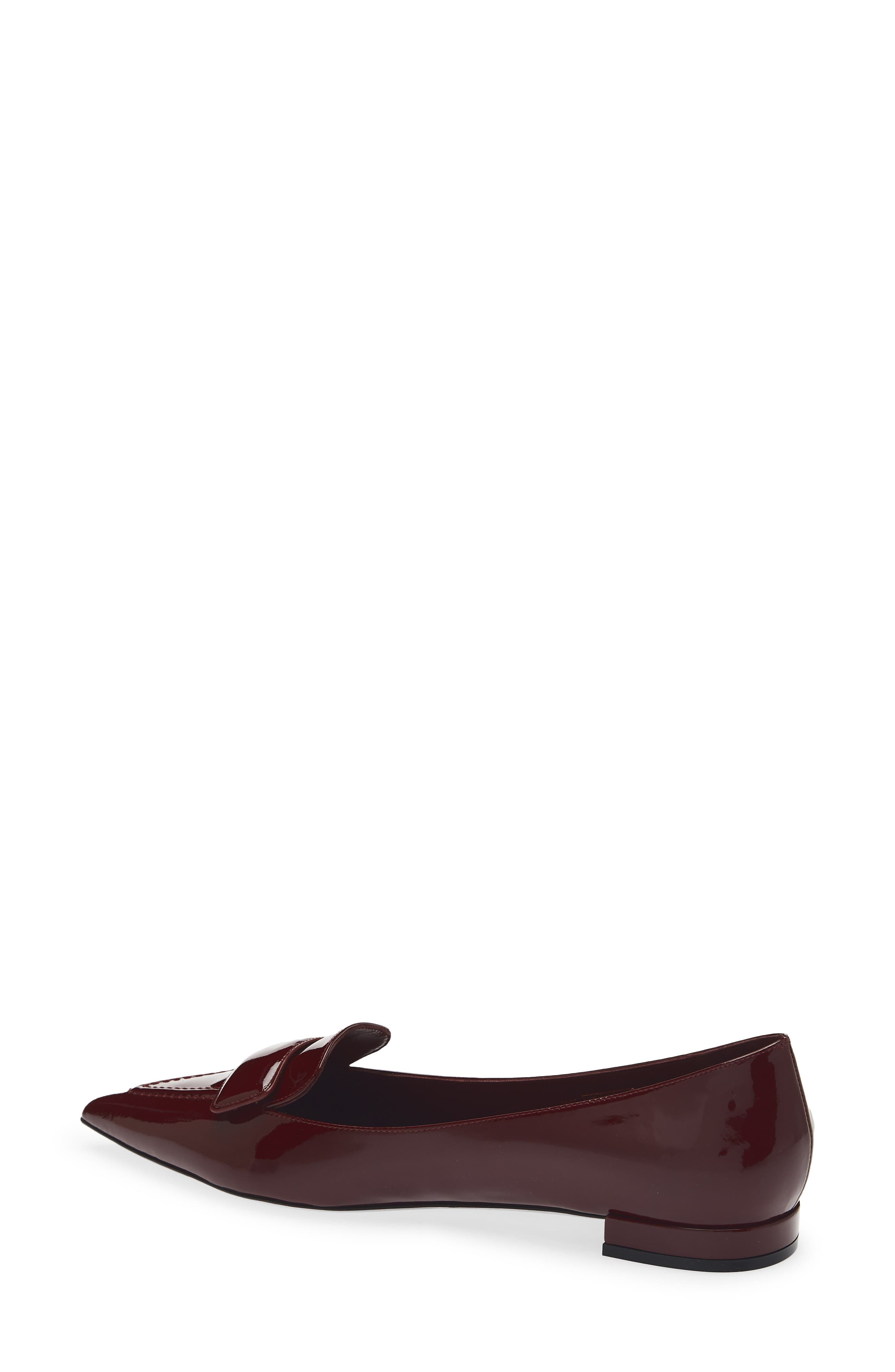 Stuart Weitzman Sovinnie Patent Loafer Flat in Rosewood at Nordstrom - 2