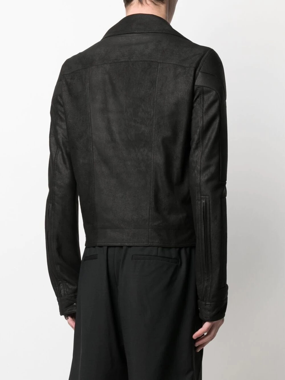 Performa panelled biker jacket - 4